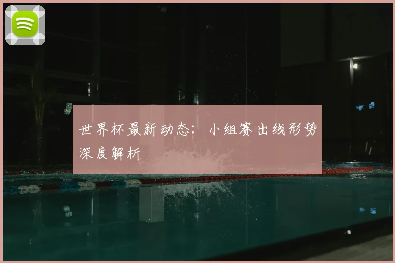 世界杯最新动态:小组赛出线形势深度解析